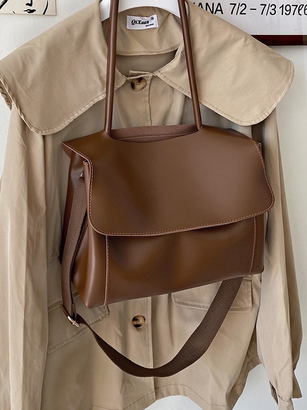 Briefcase, niche design, high-end shoulder bag